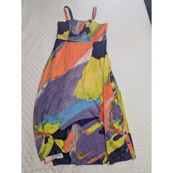 🌈 The Drop Abstract Print Maxi Dress by @Takkunda XXL - Picture 5 of 10